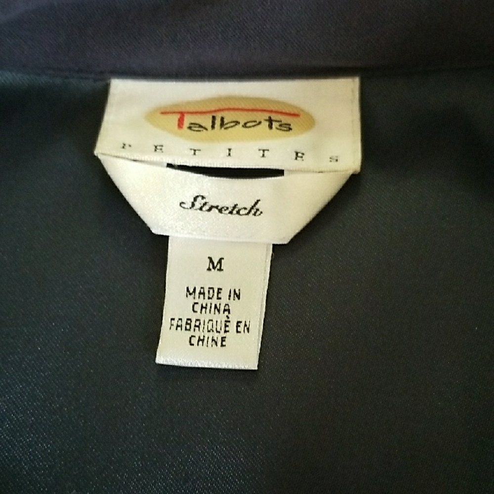 Talbots Navy Button Down Shirt - image 2